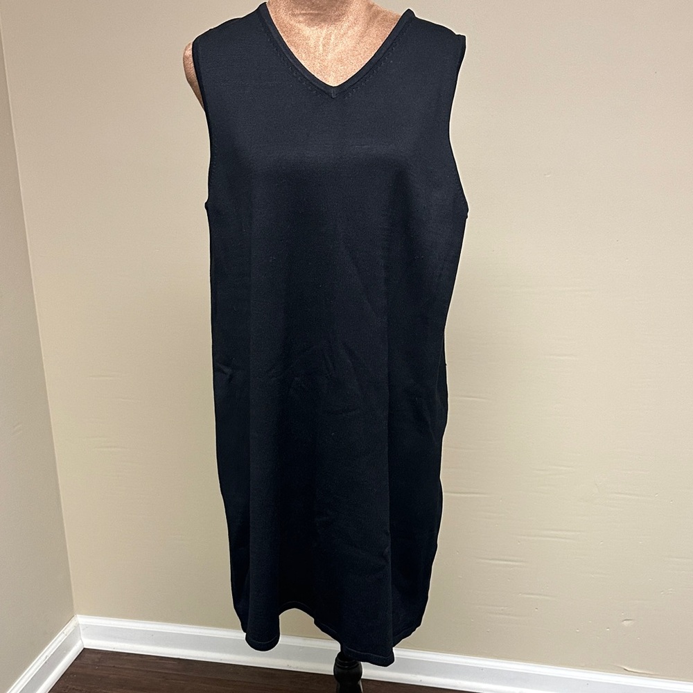 Ralph Lauren Black and Tan Silk Blend Garment